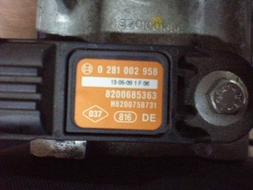 MAP SENSOR 2.0 DCI NISSAN PRIMASTAR 0281002740