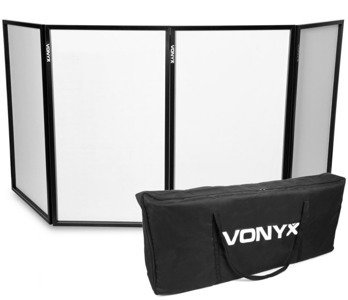 Ekran PARAWAN dla DJ-a DJ SCREEN VONYX + POKROWIEC