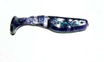 Manns PREDATOR nr 00 35mm fiolet z zielon.brokatem