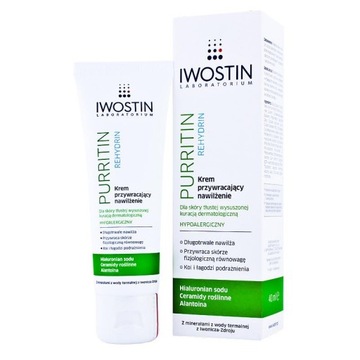 IWOSTIN PURRITIN KREM REHYDRIN 40ml NAWILŻENIE!