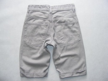 DENIM CO džínsové sivé bermudy R 26 66 cm