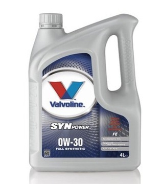 Valvoline SynPower FE 0w30 4L A1/B1 A5/B5 SL VOLVO