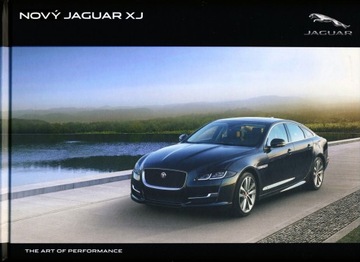 Jaguar XJ prospekt model 2016 twarda oprawa 94 s.