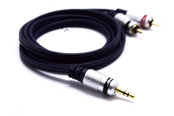 РАЗЪЕМ AUX CABLE 3,5 – 2 RCA CINCH, 0,5 м VITALCO