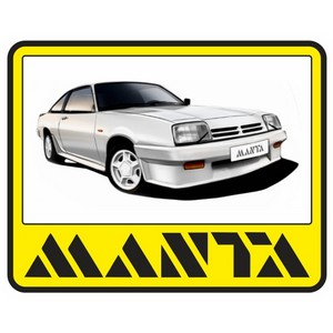 Opel Manta B - naklejka