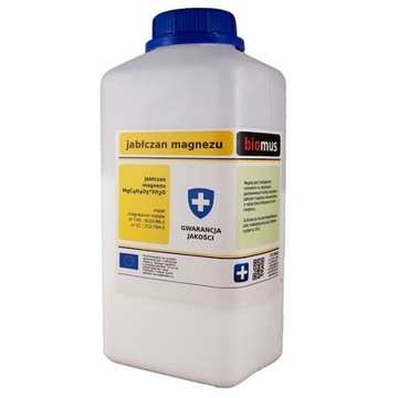 Jabłczan magnezu w proszku czysty MALAT Biomus 500 g