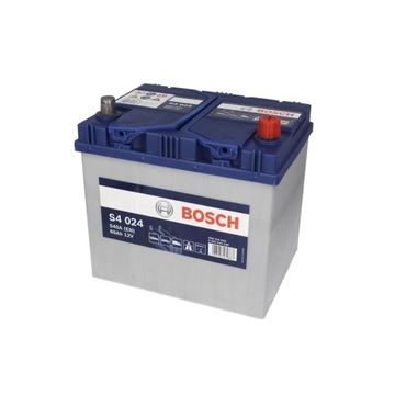 Akumulator 60AH/540A P+ BOSCH SILVER S4 S4024 AZJA