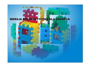 WIKUSIE Construction Blocks 48 пластин ELEM