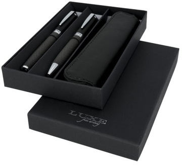 Zestaw piśmienniczy LUXE DŁUGOPIS PIÓRO ETUI gift