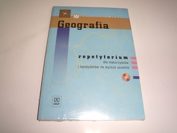 REPETYTORIUM MATURA GEOGRAFIA Z PŁYTĄ CD WSIP U902