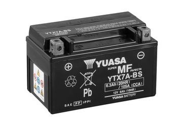 AKUMULATOR AGM 12V 6Ah YTX7A-BS SKUTER ZIPP Yuasa