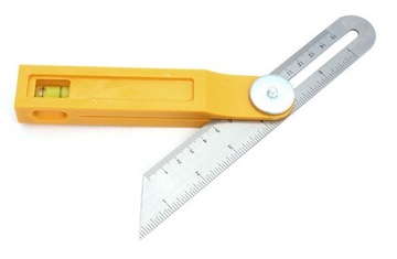 SKOŚNICA REGULOWANA KĄTOWNIK KĄT + POZIOMICA_30 CM