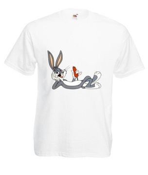MĘSKA KOSZULKA KRÓLIK BUGS DAFFY KACZOR WZORY