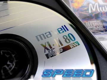 Аудиодиски Maxell CD-RW XL II 80 для МУЗЫКИ 1 шт.
