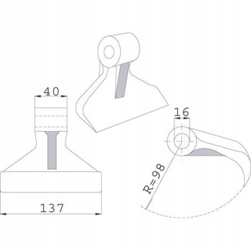 Цеповое лезвие косилки Berti AP-00889, цеповые лезвия Samasz