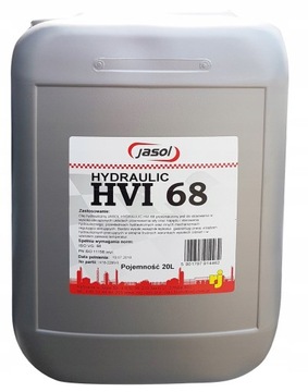 Olej Hydrauliczny JASOL HVI 68 - - 20 Litrów