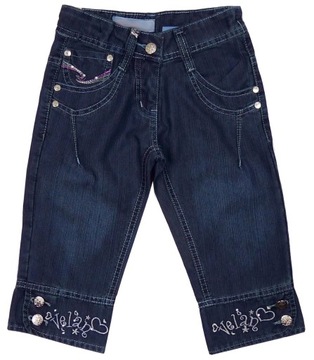 ~KAKO~NOWE rybaczki jeans VELAN 6 110/116