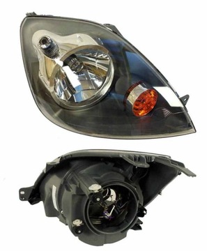 REFLEKTOR Lampa FORD FIESTA MK6 05-08 SILNIK Prawa