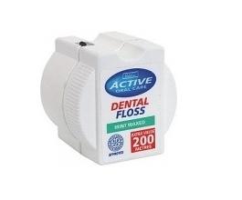 ACTIVE DENTAL FLOSS nić miętowa woskowana 200m