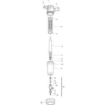 Напорный фильтр 210 литров Arag 32621M3 вилка