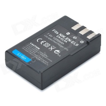 Аккумулятор для Nikon EN-EL9 ENEL9a как Duracell DR9900