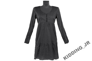 tunika sukienka r. 36 kolor czarny 100% bawełna