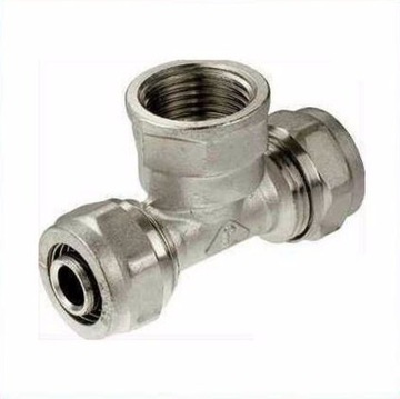 PEX trójnik 20x1/2x20 GW skręcany - 122