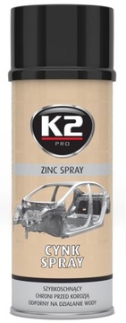 K2 CYNK SPRAY ANTYKOROZYJNY DO KAROSERII 400ML !!!