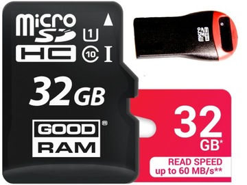 GOODRAM KARTA MICRO SD 32GB CL 10 UHS + CZYTNIK MICRO