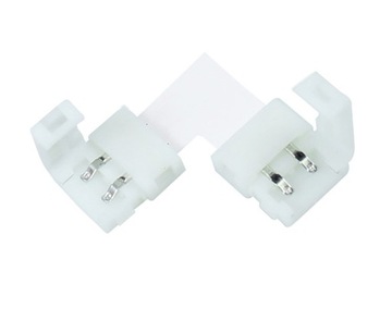 Złączka kątowa taśma LED 8mm łącznik narożna 3528