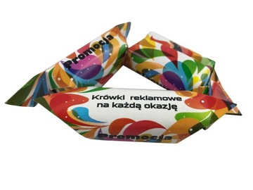 Krówki z logo z nadrukiem reklamowe 40kg Hand Made