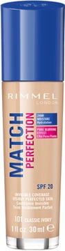 Rimmel Podkład Match Perfection 101 Classic Ivory