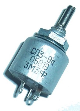 POTENCJOMETR SP3-9a 3,3M 0,5W oś 16 10sztuk