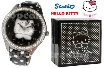 Итальянские наручные часы HELLO KITTY Кристаллы 24 часа