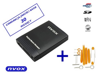 Цифровой музыкальный чейнджер MP3 USB SD Эмулятор MAZDA с CAN BUS... (NVOX NV1086M MAZ