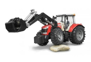 BRUDER 03047 MASSEY FERGUSON 7600 ТРАКТОР С НАГРУЗКАМИ