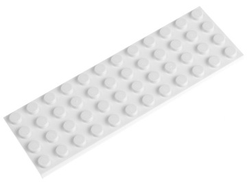 LEGO Płytka zwykła 4x12 3029 biała