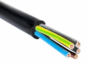 Kabel ziemny przewód YKY 5x10 0,6/1kV 3m