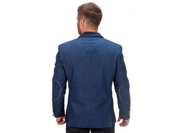 Джинсовая куртка Corda с нашивками fashionmen2 размер 62
