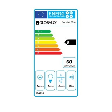 GLOBALO Nomina 90.4 Sensor Черная настенная вытяжка