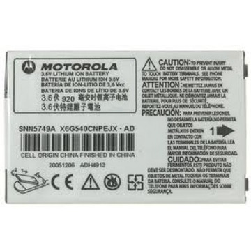 ОРГ АККУМУЛЯТОР MOTOROLA C115 C139 V170 V171 V173 V176