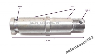 Sworzeń belki bocznej T-25 Ruski 2056317