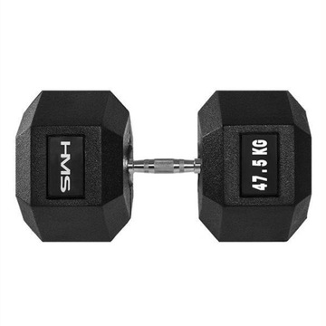 Гантель HEX PRO HMS Гантель HEX PRO 47,5 кг HMS