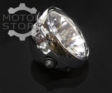 LAMPA PRZEDNIA REFLEKTOR CHROM SUZUKI GN 125