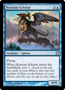 MTG 4x Horizon Scholar (Uncommon)