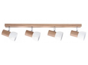 LAMPA SUFITOWA DREWNIANA SVENDA 2224474