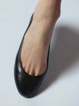 кожаные балетки кожаные балетки черные матовые 40