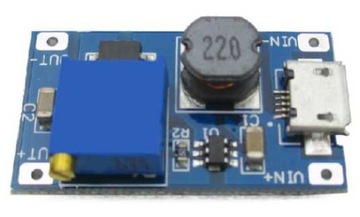 Mini przetwornica DC/DC step-up micro USB