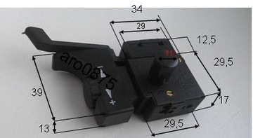 Выключатель FA2-6/1BEK Дрель Einhell