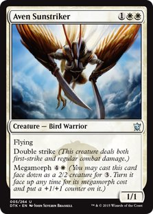 MTG 4x Aven Sunstriker (Uncommon)